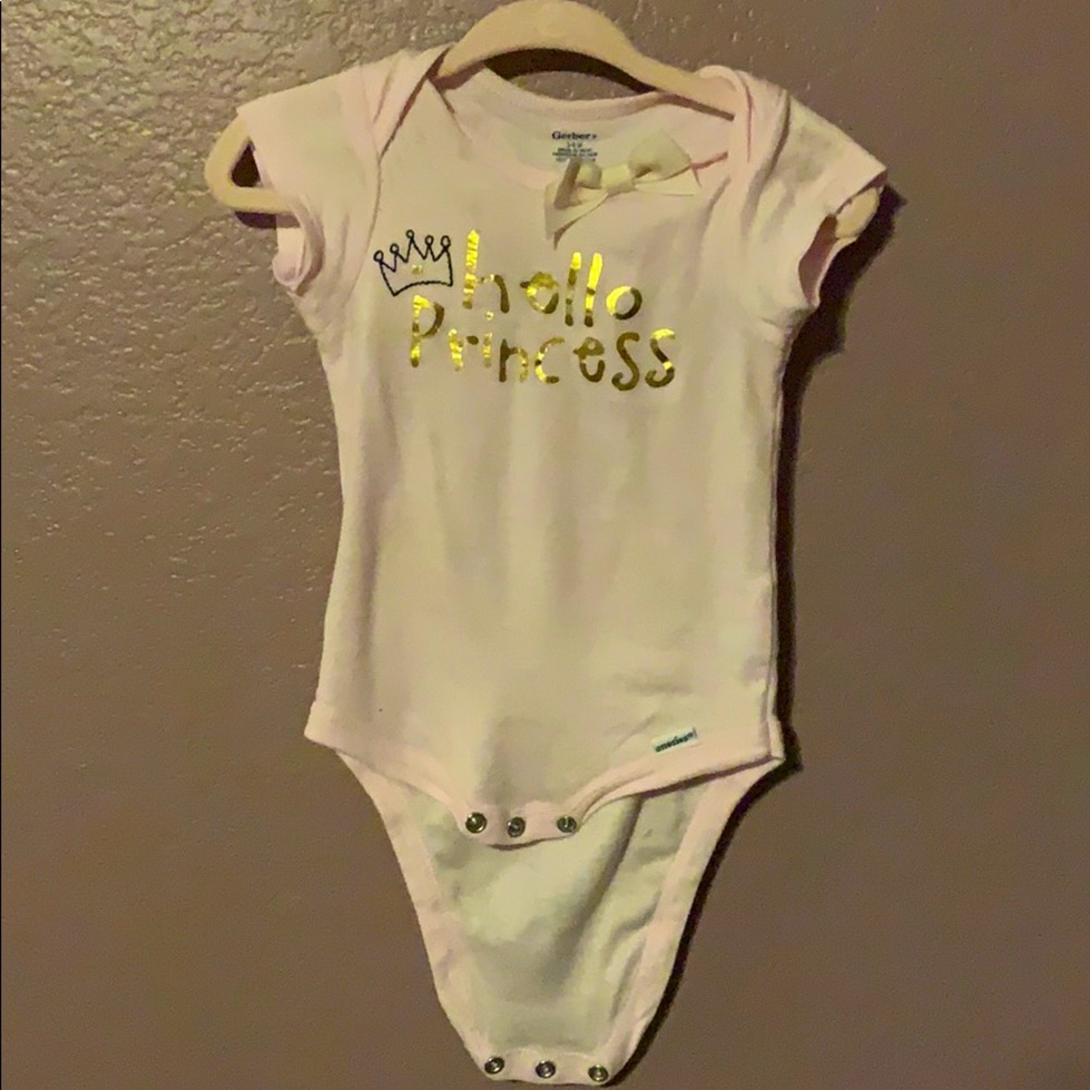 Three pack pink onesie